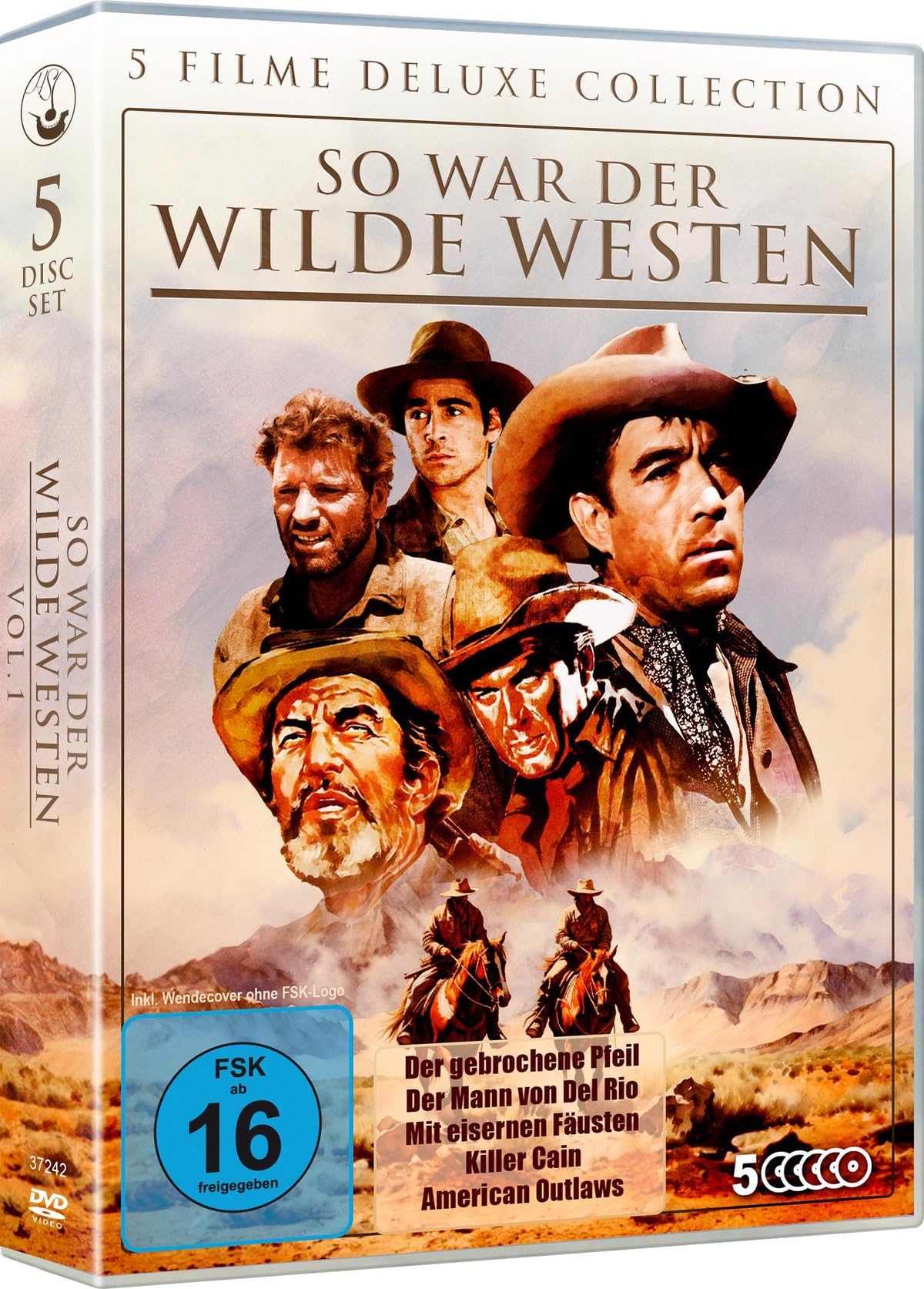 So war der wilde Westen Vol. 1 - Deluxe Collection (5 DVD-Box mit Wendecover) Films
