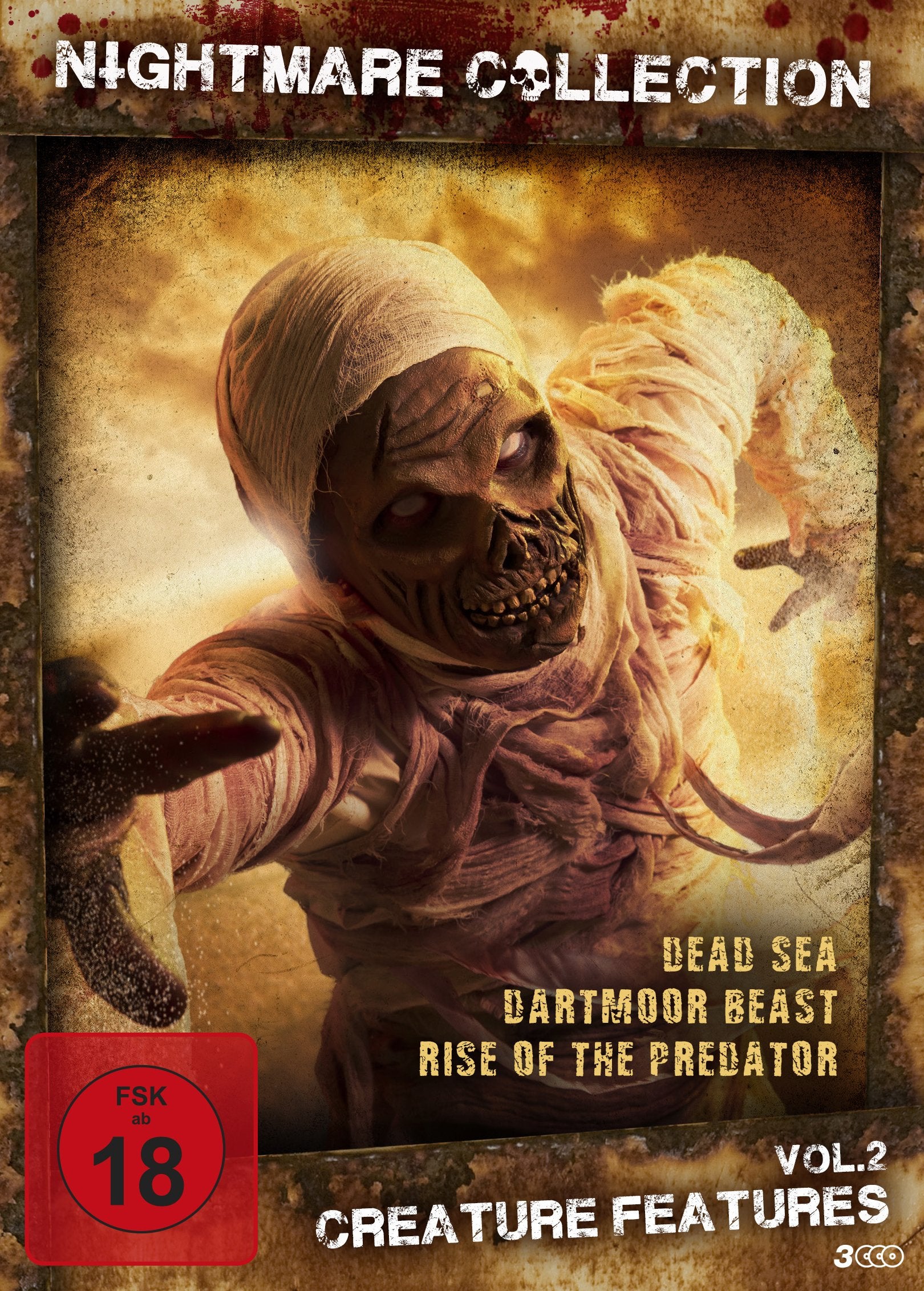 Nightmare Collection Vol. 2 - Creature Features (3 Horrorfilme im Sammelschuber) Films