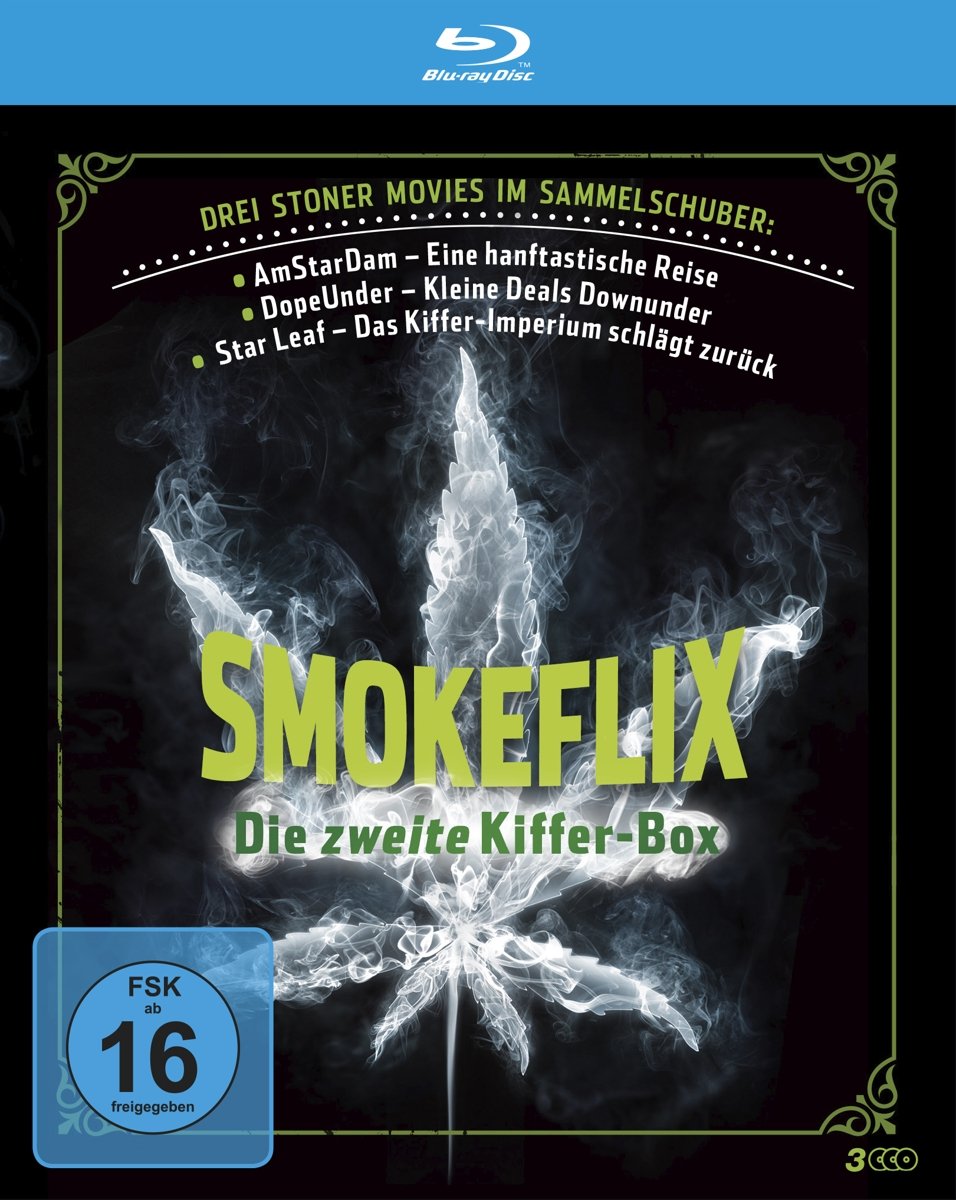 Smokeflix - Die zweite Kiffer-Box (3 Blu-rays) Films