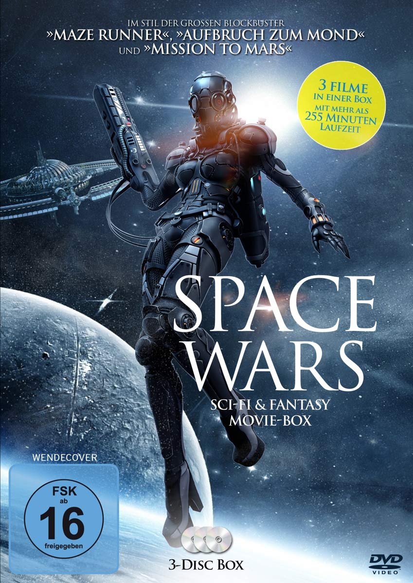 Space Wars,3 DVD: Sci-Fi & Fantasy Movie-Box Films