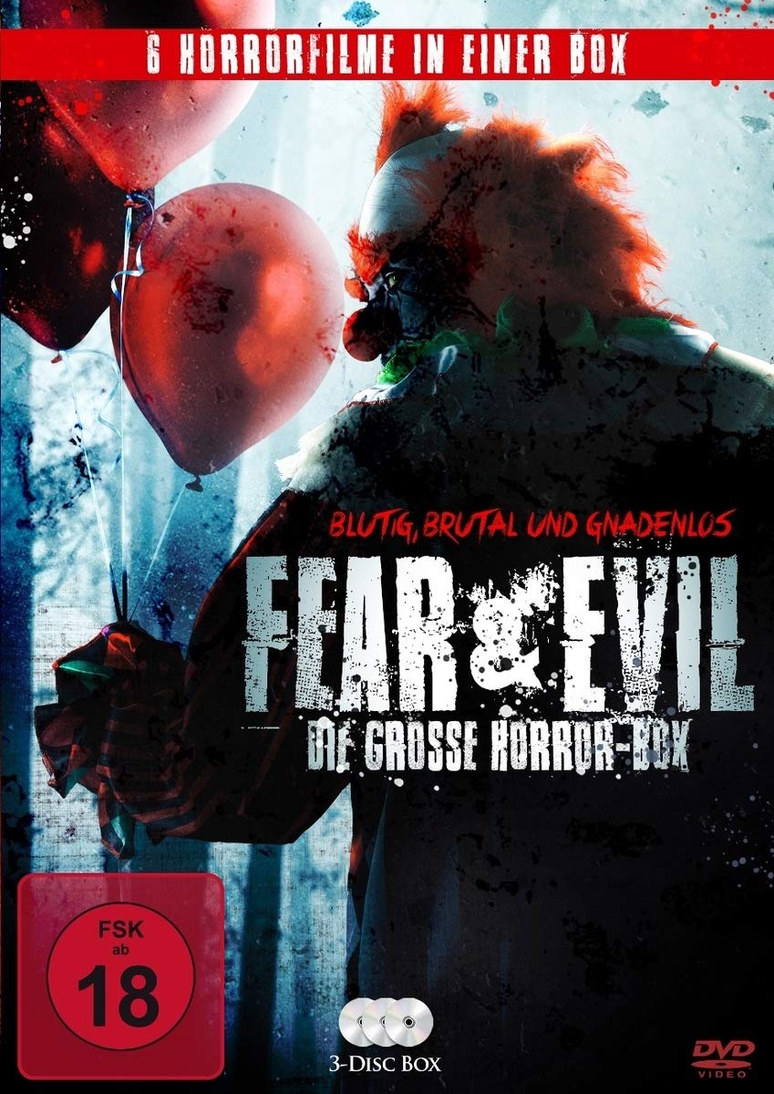 Fear & Evil - Die große Horror-Box - (6 Filme) - - (Dämon - Dunkle Vergangenheit, Deathday, The Butchers - Meat & Greet, The Scarehouse - Revenge is a Bitch, The Sickroom, Bastard) Movies