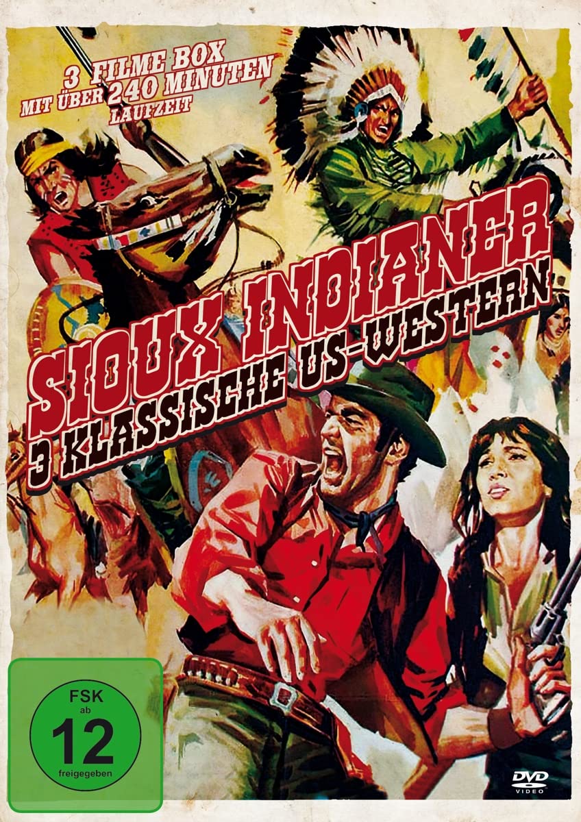 Sioux Indianer - 3 Klassische US-Western Films