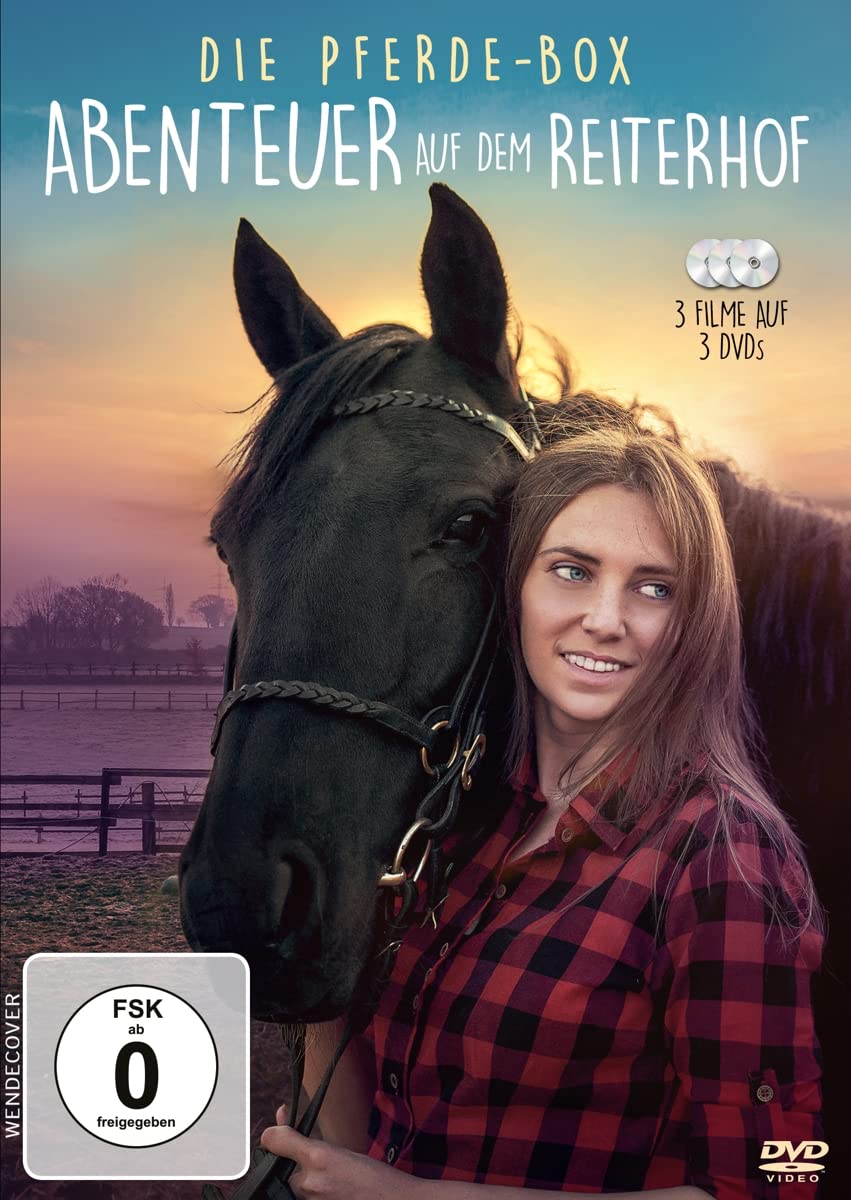 Abenteuer auf dem Reiterhof - Die Pferde-Box - (3 Filme) - (A Champion Heart, Fest im Sattel, Horse Camp) Movies