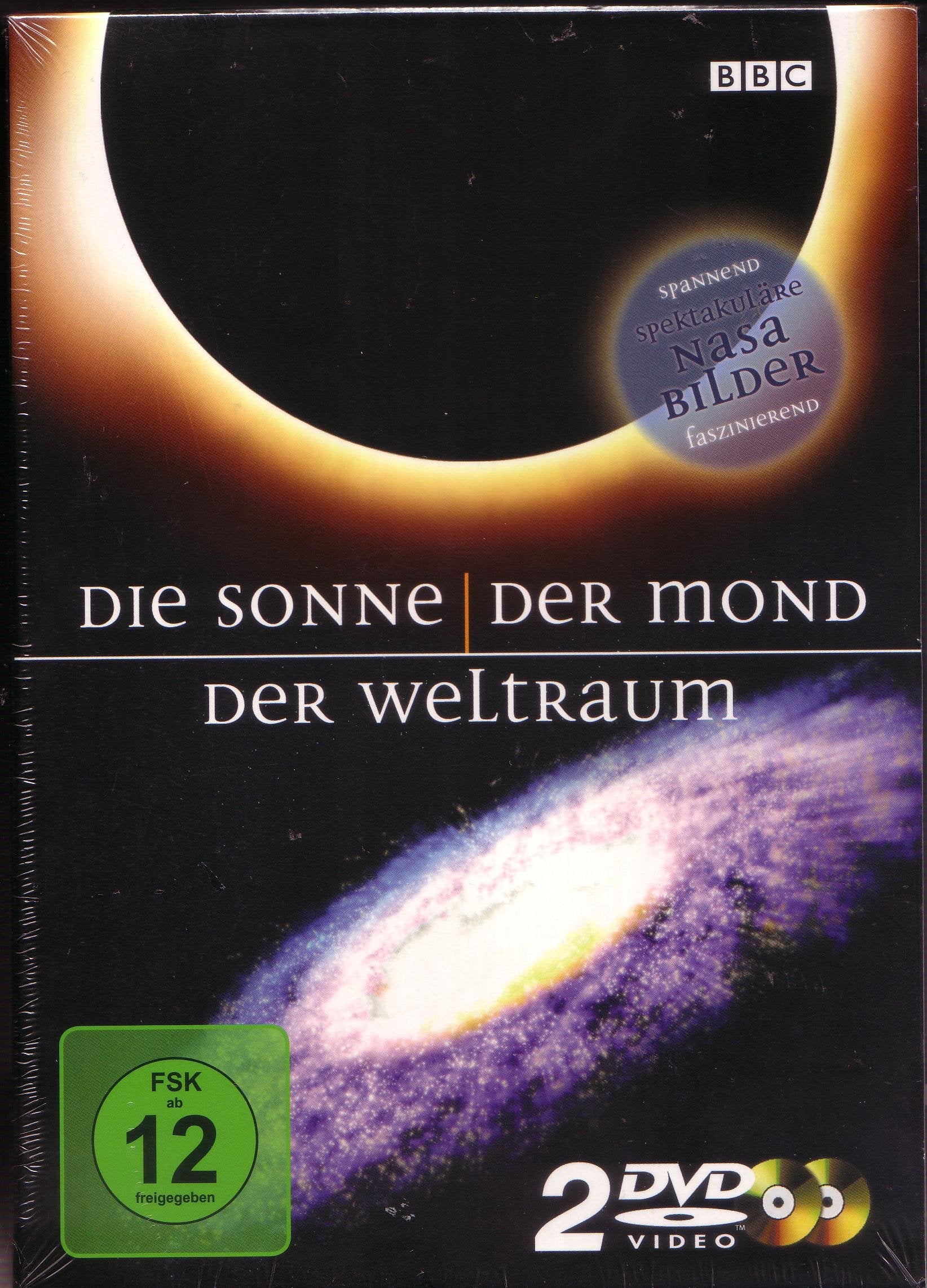 Die Sonne - Der Mond - Der Weltraum (Die Sonne: ein Star im Universum - Der Mond: Herrscher der Nacht - Der Weltraum: von Urknall, schwarzen Löchern und fremden Welten) (Originaltitel: The Sun & The Moon / Space) BBC-Produktion Movies