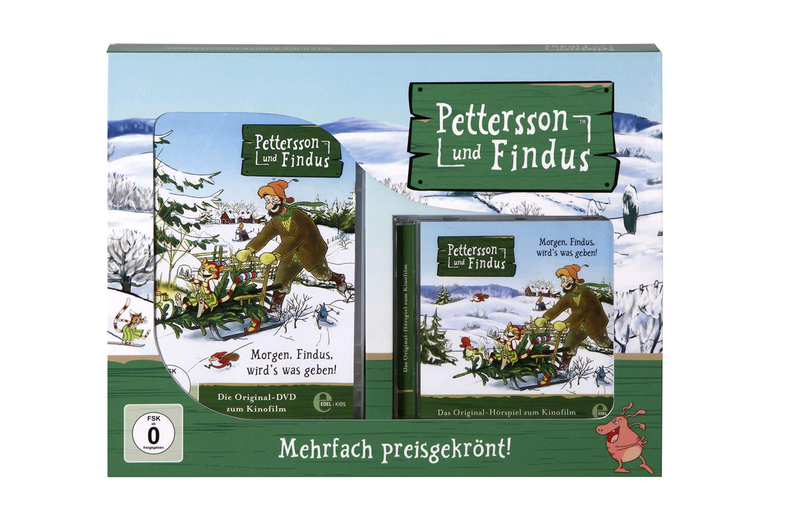 Pettersson und Findus - Morgen, Findus wird's was geben!: Original-DVD und Hörspiel zum Kinofilm Movies