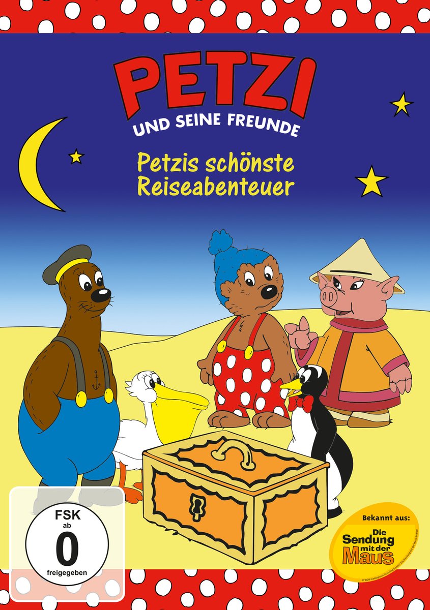 Petzi und seine Freunde - Petzis schönste Reiseabenteuer Box sets