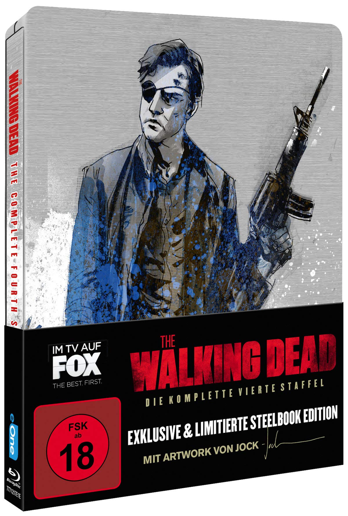 The Walking Dead - Die komplette vierte Staffel - UNCUT LTD. - Jock Comic Steelbook LTD. Box sets