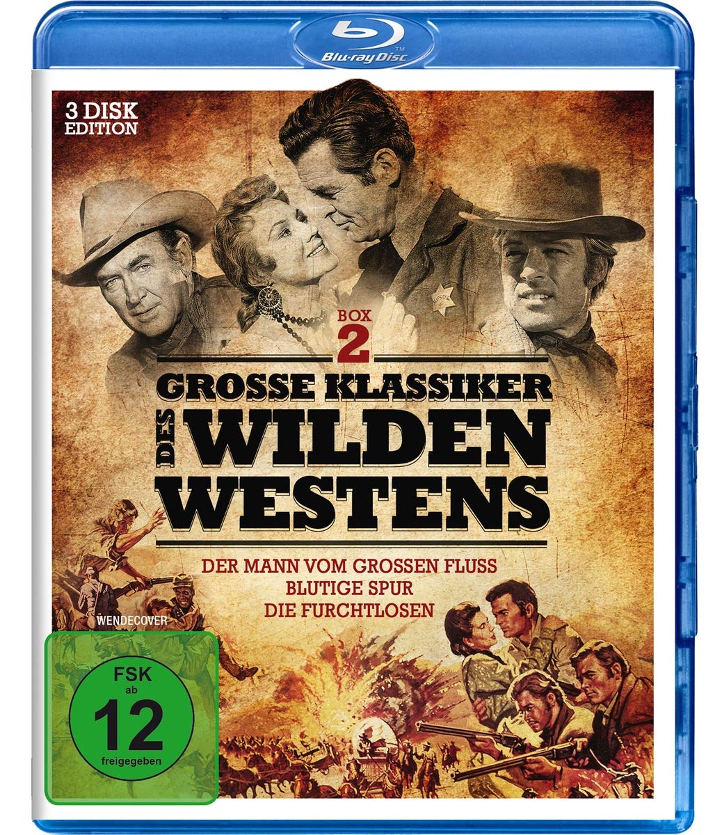 Große Klassiker des Wilden Westens 2 - Der Mann vom großen Fluss, Blutige Spur, Die Furchtlosen Movies