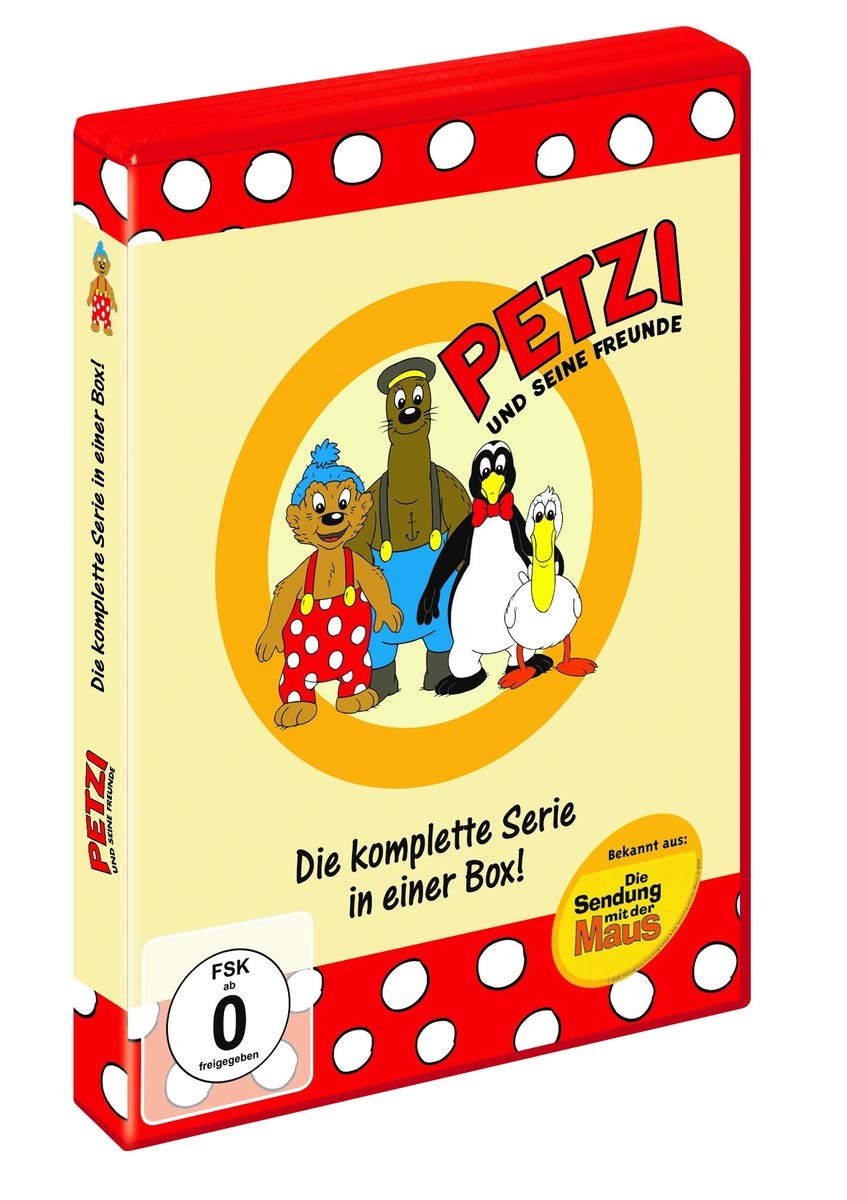 Petzi und seine Freunde - Die komplette Serie in einer Box! (6er Softbox) Box sets