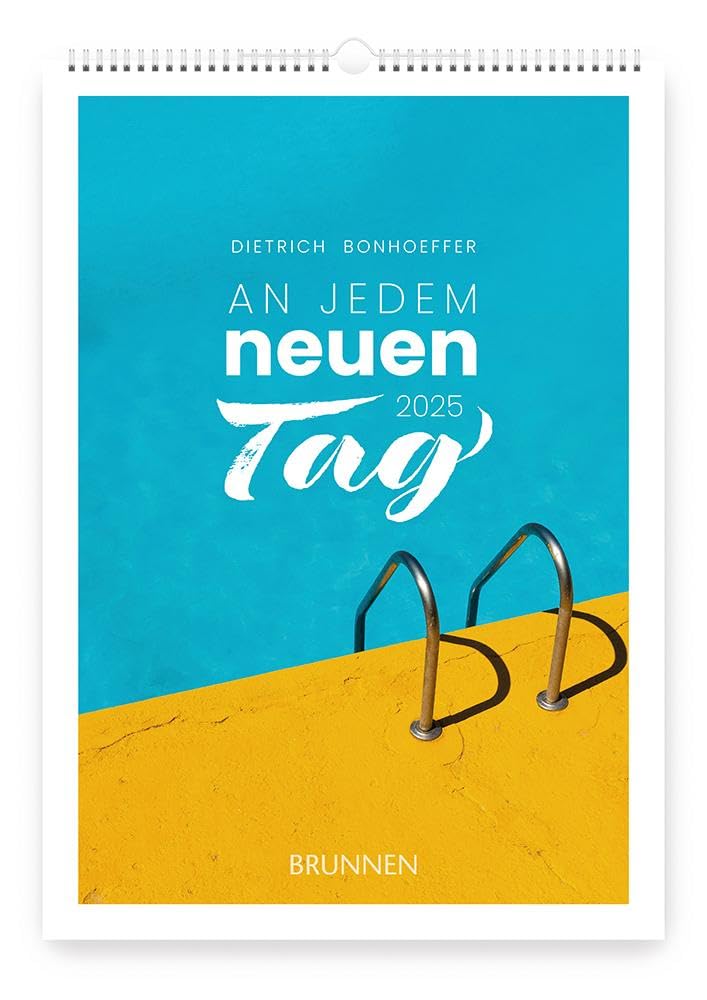 An jedem neuen Tag 2025: Der inspirierende Jahreskalender 2025 enthält eindrucksvolle und prägnante Texte von Dietrich Bonhoeffer mit ausdrucksstarken ... Bonhoeffers Gedanken eindrücklich untermalen. book