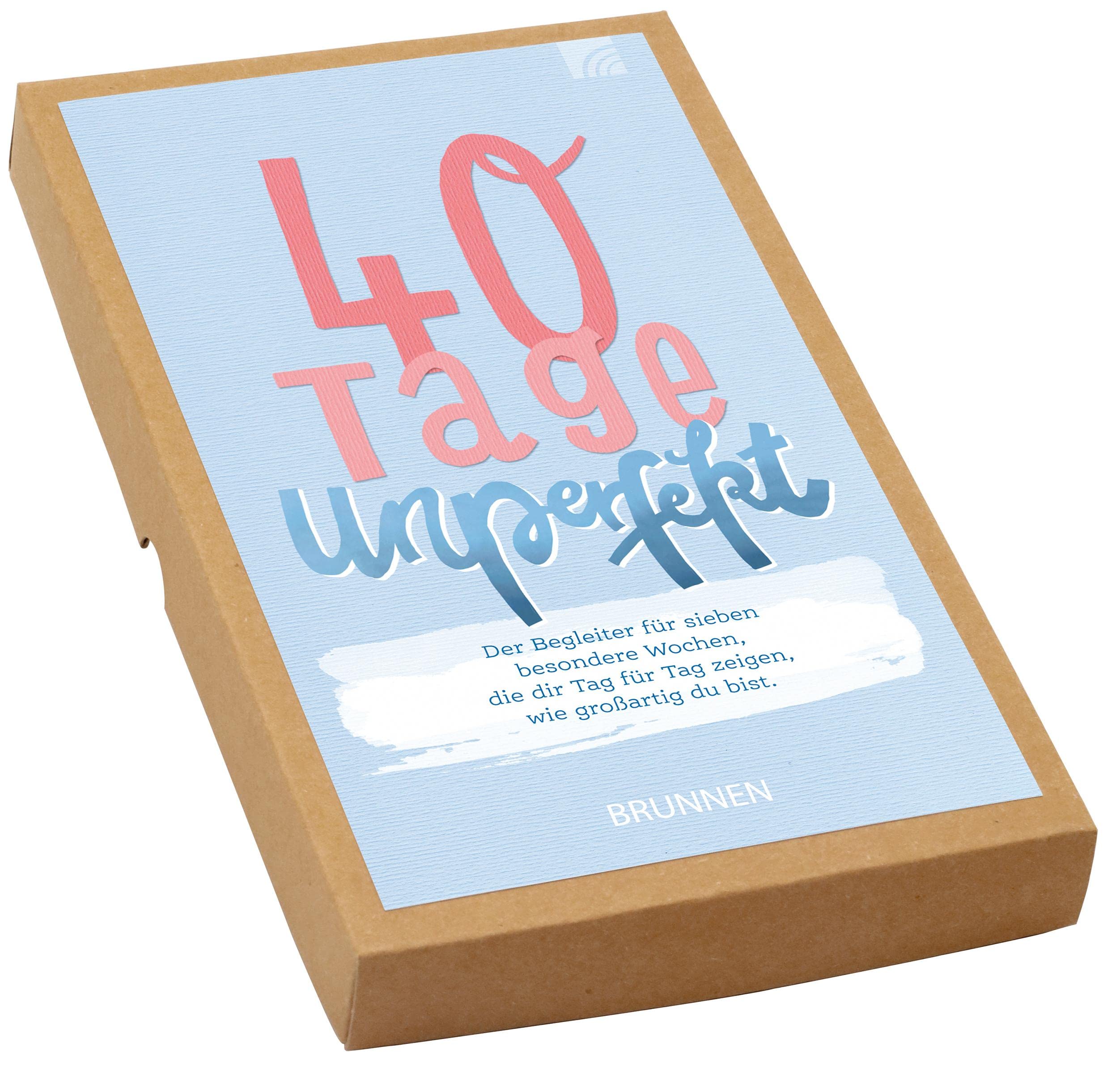 40 Tage Unperfekt: Warum es sinnvoll ist nicht perfekt sein zu wollen: Warum es sinnvoll ist nicht perfekt sein zu wollen. Fastenkalender Living & Furnishing