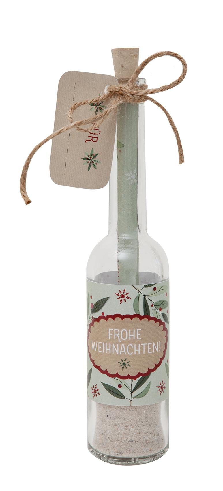 Frohe Weihnachten: Flasche für Geldgeschenk Lifestyle