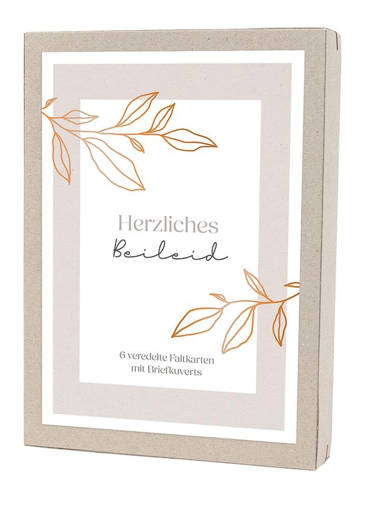 Kartenbox - Herzliches Beileid: Kartenbox Death & Mourning Books