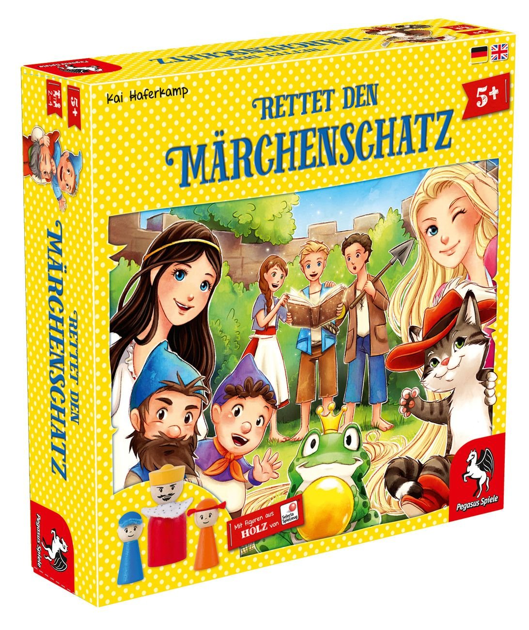Pegasus Spiele 66011G - Rettet den Märchenschatz Board Games