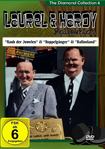 Laurel & Hardy - Raub der Juwelen/Doppelgänger/Ballonland - The Diamond Collection 8 Movies