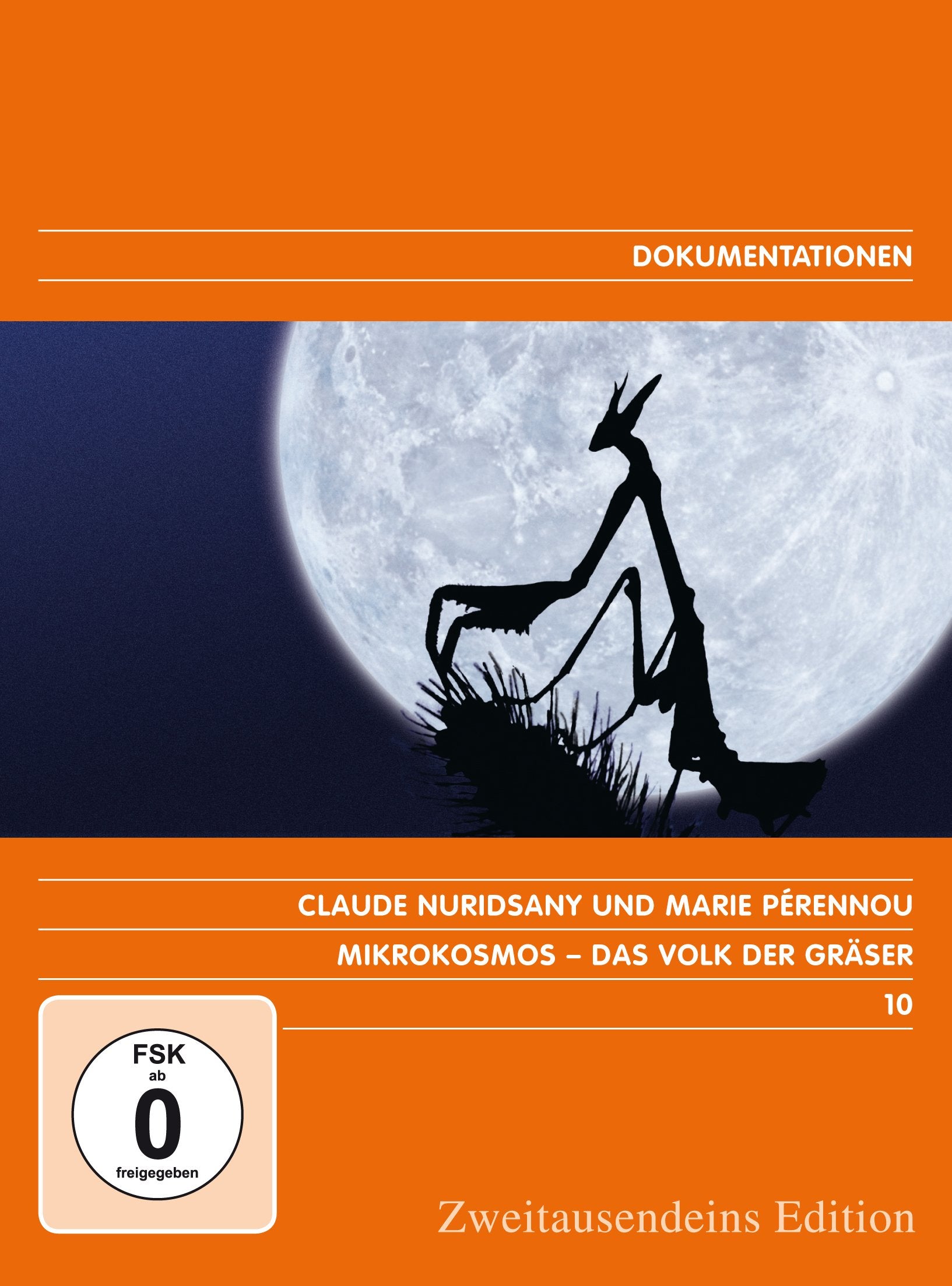 Mikrokosmos – Das Volk der Gräser. Zweitausendeins Edition Dokumentation 10. Films
