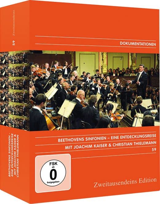 Beethovens Sinfonien. Eine Entdeckungsreise mit Joachim Kaiser und Christian Thielemann. 9 DVDs. Films