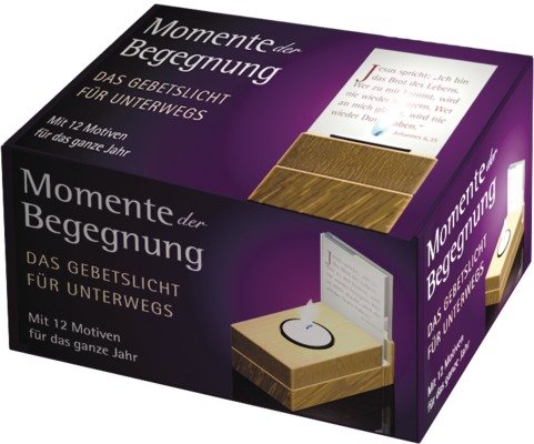 Momente der Begegnung - Das Gebetslicht für unterwegs: Mit 12 Motiven für das ganze Jahr Living & Furnishing