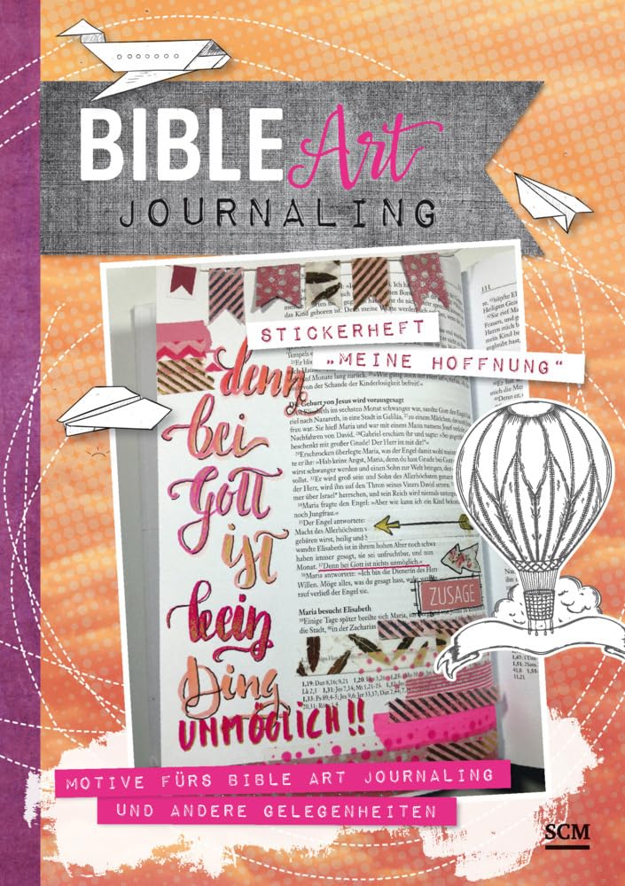 Stickerheft "Meine Hoffnung": Motive fürs Bible Art Journaling und andere Gelegenheiten Leisure, Home & Garden