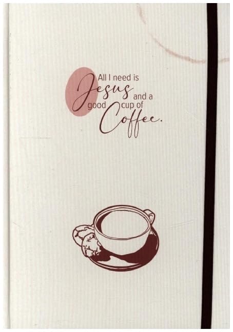 Product Image: Notizbuch "Coffee and Jesus" - hell