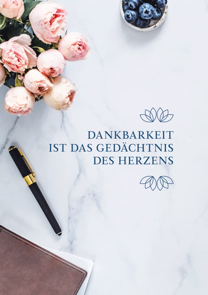 Notizbuch "Dankbarkeit ist das Gedächtnis des Herzens" (Grace & Hope) Living & Furnishing