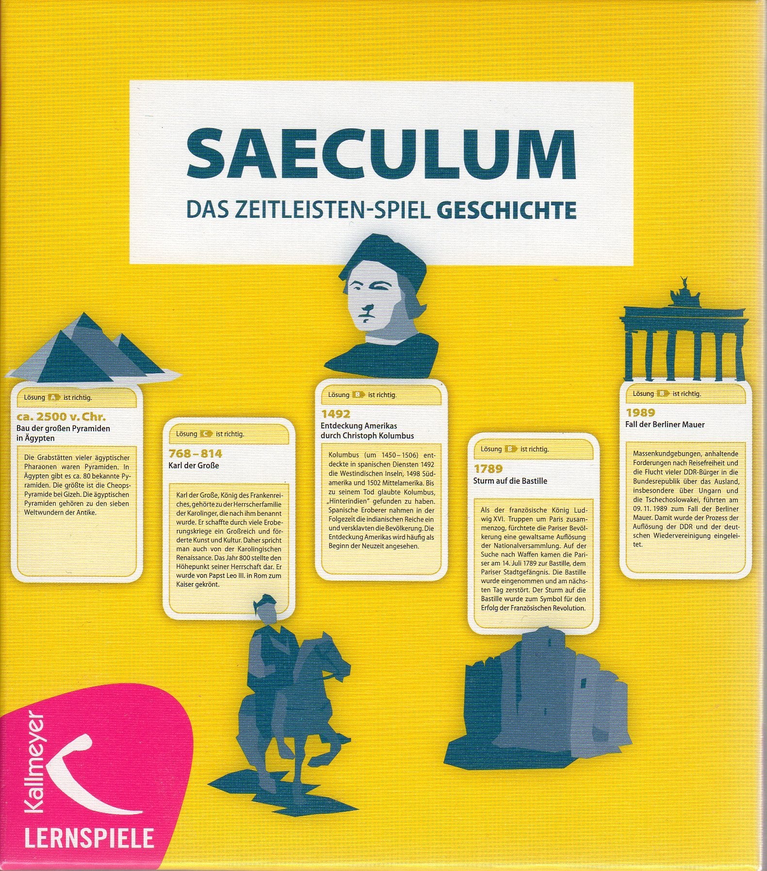 Saeculum: Das Zeitleisten-Spiel Geschichte PC