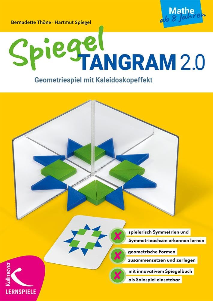Spiegel-Tangram 2.0: Geometriespiel mit Kaleidoskopeffekt Mathematics