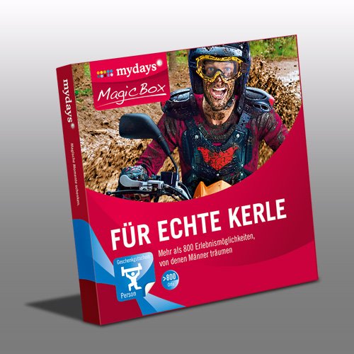 mydays Magic Box: Für echte Kerle – Riesenauswahl aus über 1000 abwechslungsreichen Erlebnismöglichkeiten für Männer in Deutschland & Österreich cd