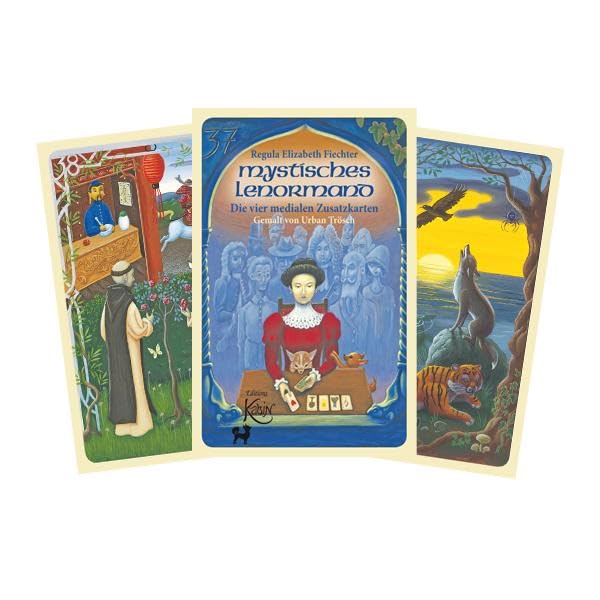 Mediale Zusatzkarten: Mystisches Lenormand book
