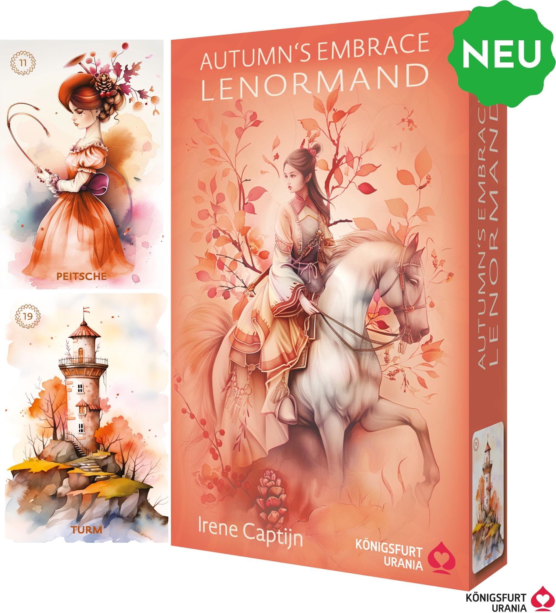 Autumn¿s Embrace Lenormand DE - 38 Lenormand-Karten und Booklet Politics & History