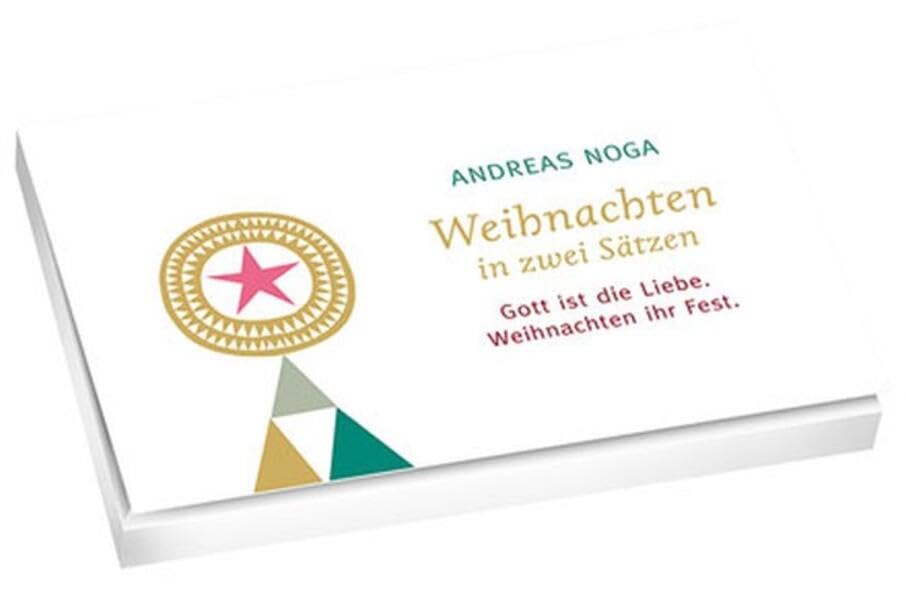 Weihnachten in zwei Sätzen - Postkartenbuch: Gott ist die Liebe. Weihnachten ihr Fest. Arts & Music