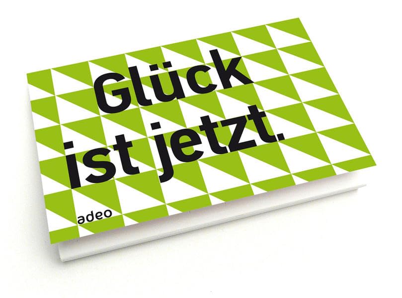 Glück ist jetzt. - Postkartenset Film, Art & Culture