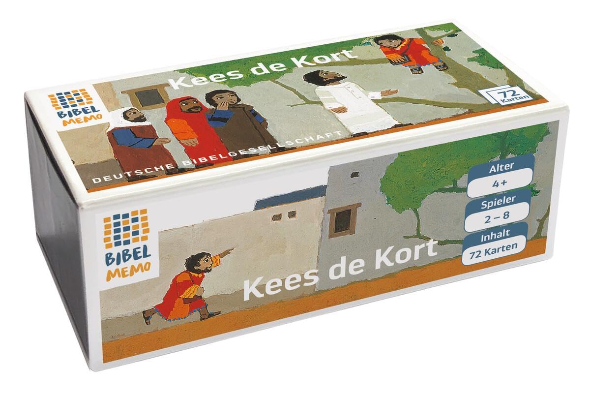 Bibel-Memo (Kinderspiel): Mit Bildern von Kees de Kort Religion & Esotericism