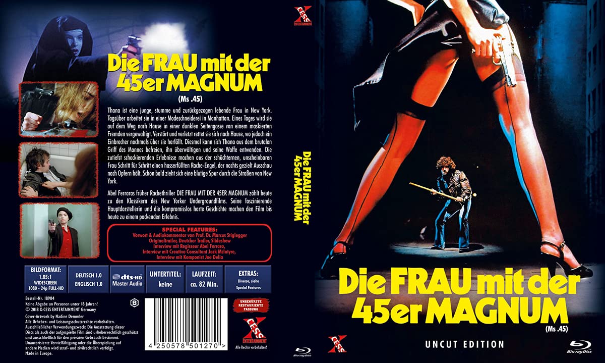 Die Frau mit der 45er Magnum - Uncut-Limited Schuber Edition - Blu-ray Films
