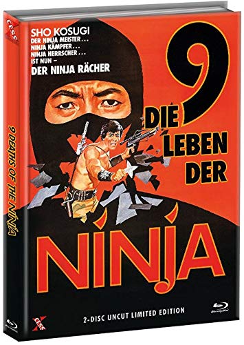 Die 9 Leben der Ninja - 9 Death of the Ninja - Uncut - Mediabook - Limited Edtion (+ DVD), Cover A Movies