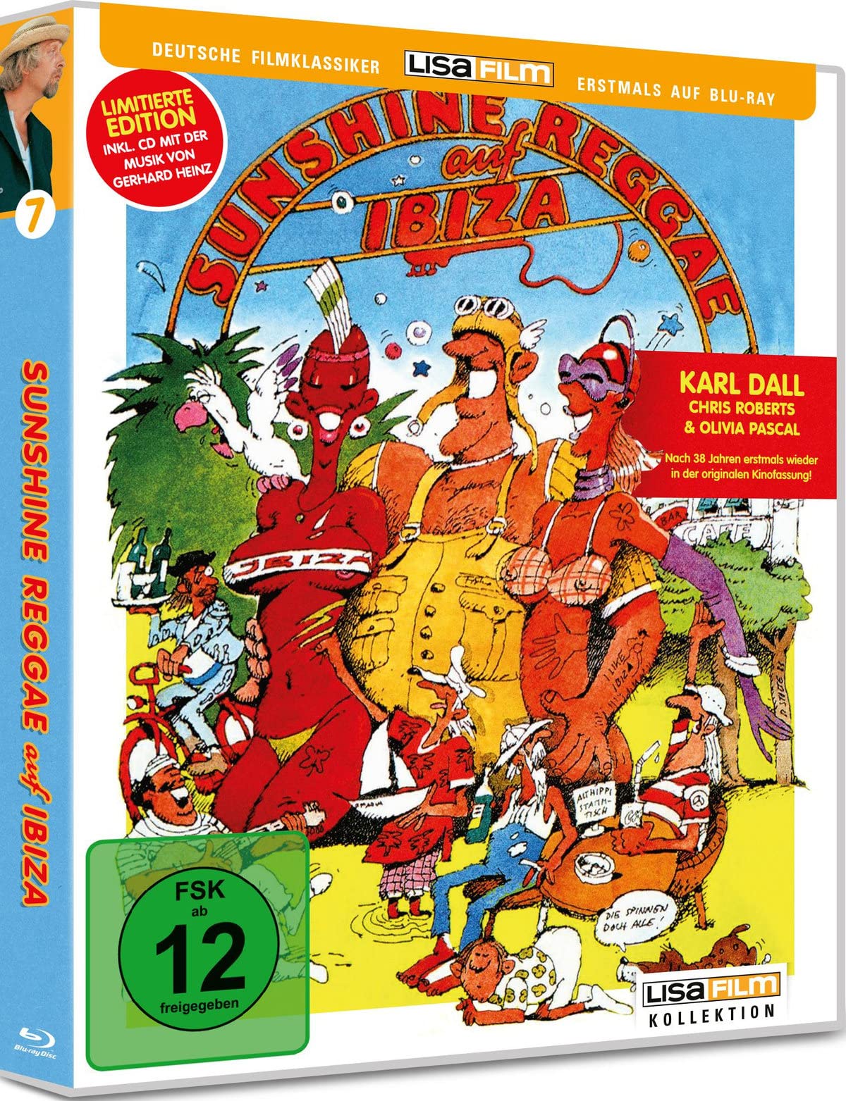 Sunshine Reggae auf Ibiza (Lisa Film Kollektion # 7) - Limitierte Auflage mit Soundtrack-CD (Gerhard Heinz) und Booklet. Nach 38 Jahren erstmals wieder in der originalen Kinofassung. Movies