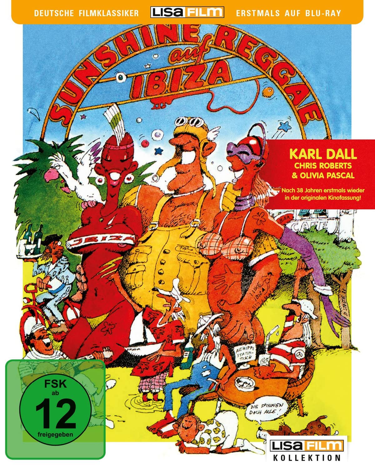 Sunshine Reggae auf Ibiza (Lisa Film Kollektion # 7) - Karl Dall, Chris Roberts und Olivia Pascal - Nach 38 Jahren erstmals wieder in der originalen Kinofassung. Movies
