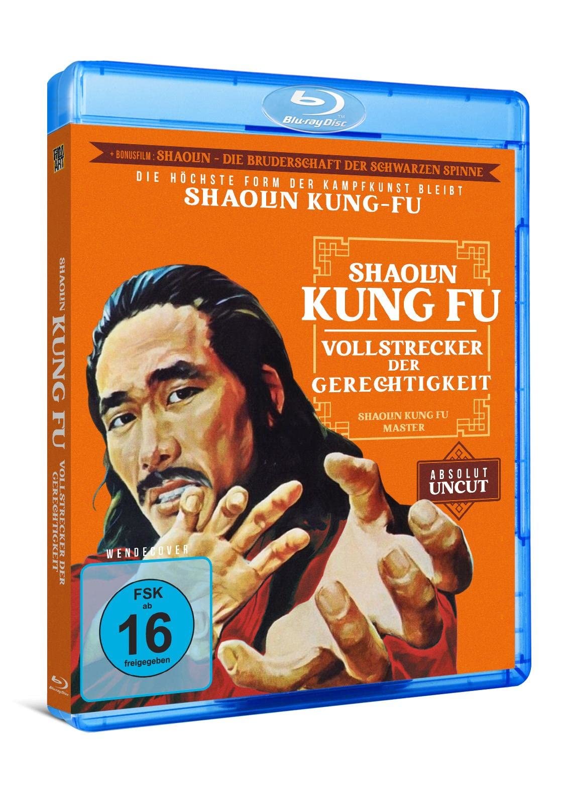 Shaolin Kung Fu - Vollstrecker der Gerechtigkeit (Shaolin Kung Fu Master) Uncut! - Limited Edtion Blu-Ray - Plus Bonusfilm: SHAOLIN – DIE BRUDERSCHAFT DER SCHWARZEN SPINNE Movies
