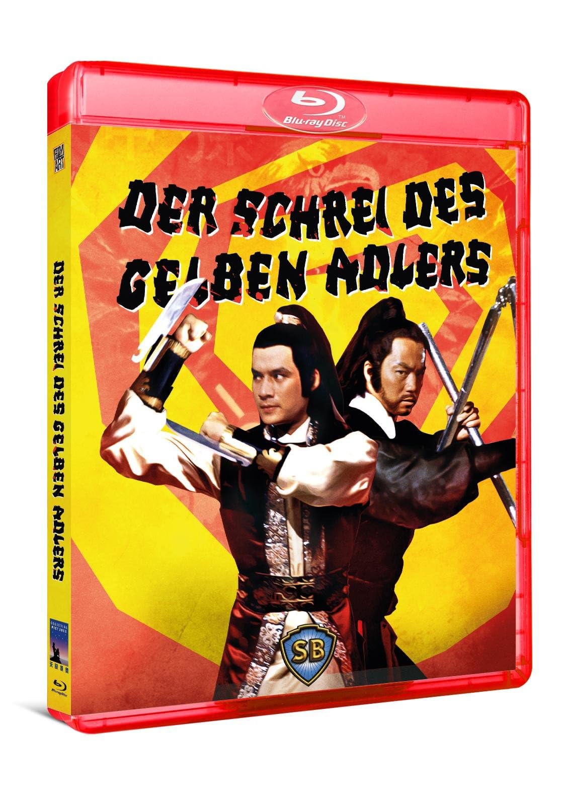 Der Schrei des gelben Adlers - Blu-Ray Keep Case Auflage - Shaw Brothers Klassiker - Uncut! - The Avenging Eagle (1978) Films