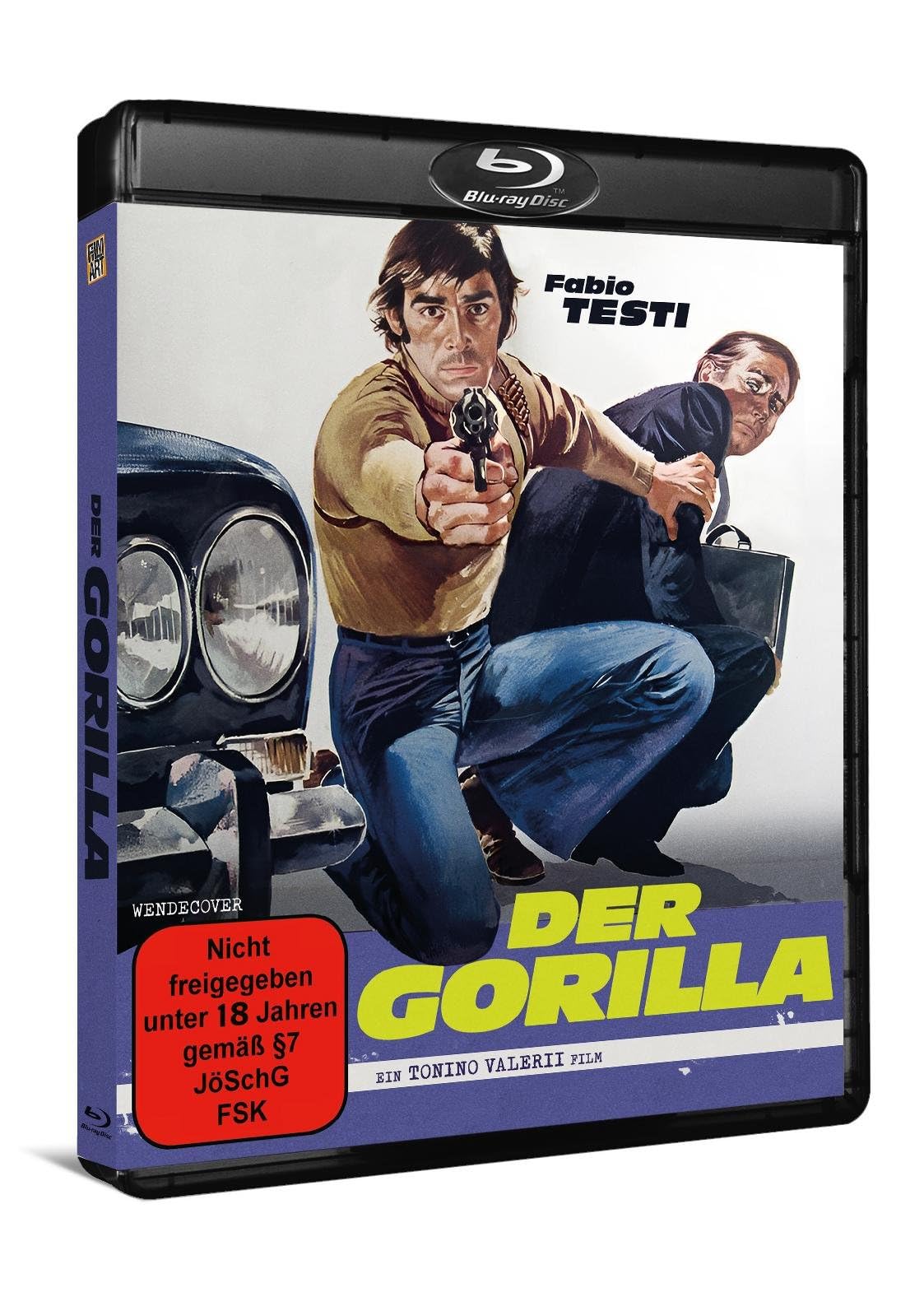 Der Gorilla (1975) - Blu-ray KeepCase Auflage - UNCUT - Mit Fabio Testi - Limited Edition 1000 Stück Films