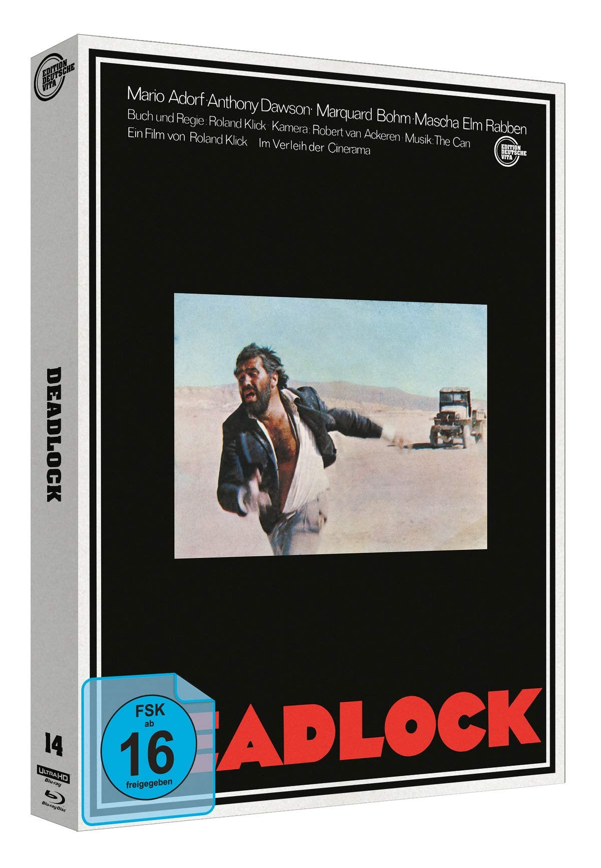 Deadlock - Cover B - Limited Edition auf 500 Stück - EDITION DEUTSCHE VITA #14 (4K Ultra-HD) Vollständig in 4k restauriert (+ Blu-ray 2D) Movies