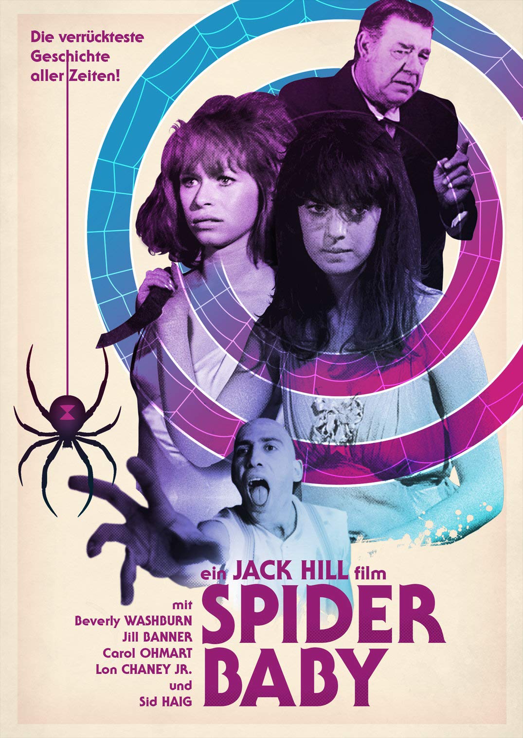 Spider Baby - Limited Edition - Jack Hills herausragender Horrorklassiker erstmals in deutscher Sprache! (+ DVD) Films