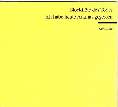ich habe heute Ananas gegessen Music