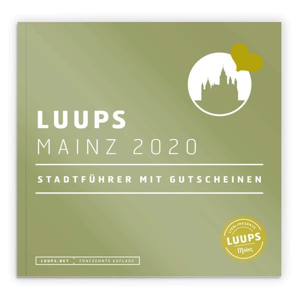 LUUPS Mainz 2020: Stadtführer mit Gutscheinen Leisure, Home & Garden