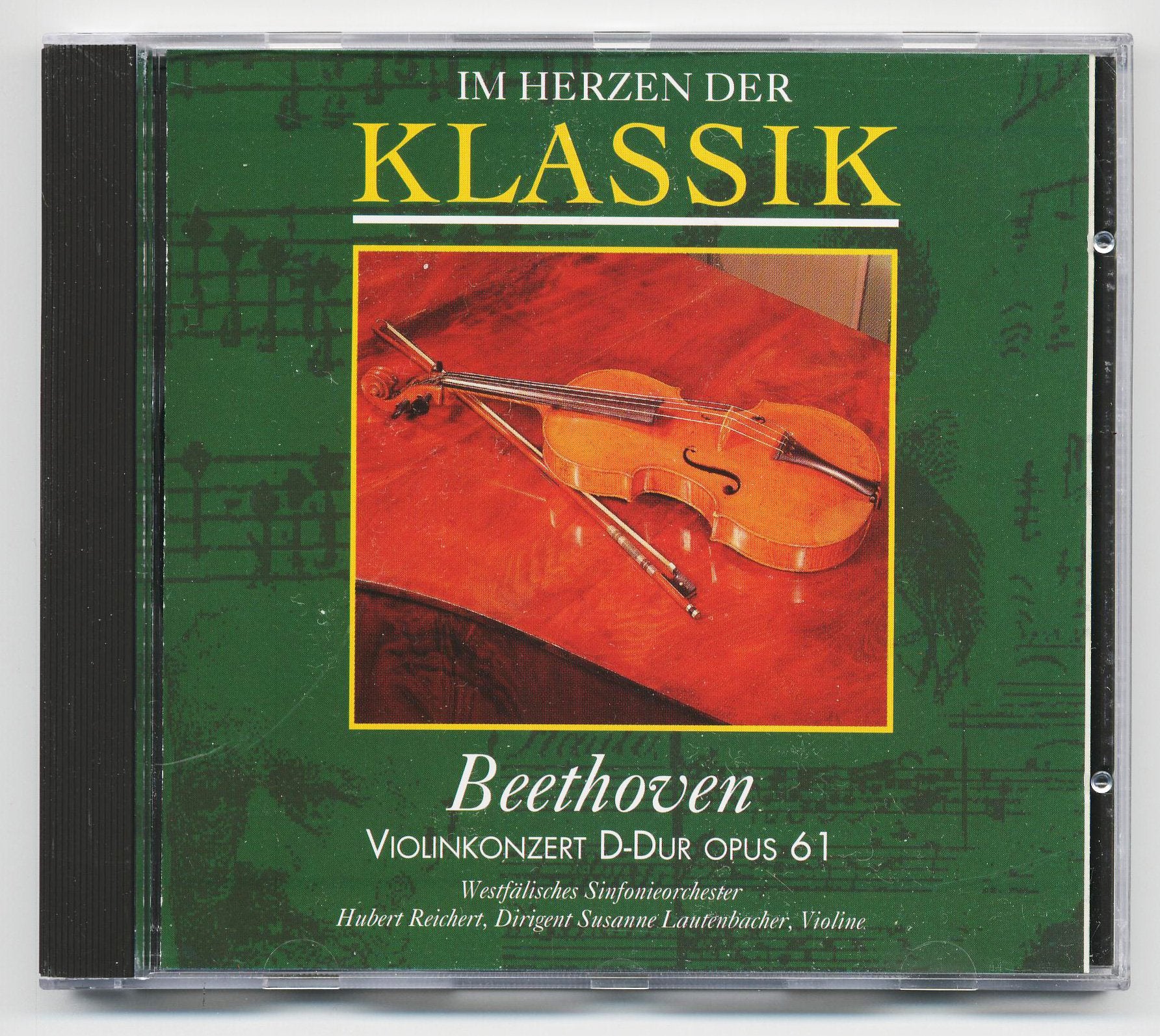 IM HERZEN DER KLASSIK CD Nr. 6 Beethoven VIOLINKONZERT D-DUR OPUS 61 - Westfählisches Sinfonieorchester Books