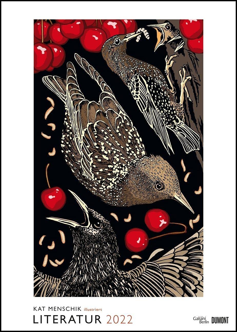 Kat Menschik illustriert Literatur – Literarischer Posterkalender in Bildern 2022 – Wand-Kalender von DUMONT – Format 50 x 70 cm Leisure, Home & Garden