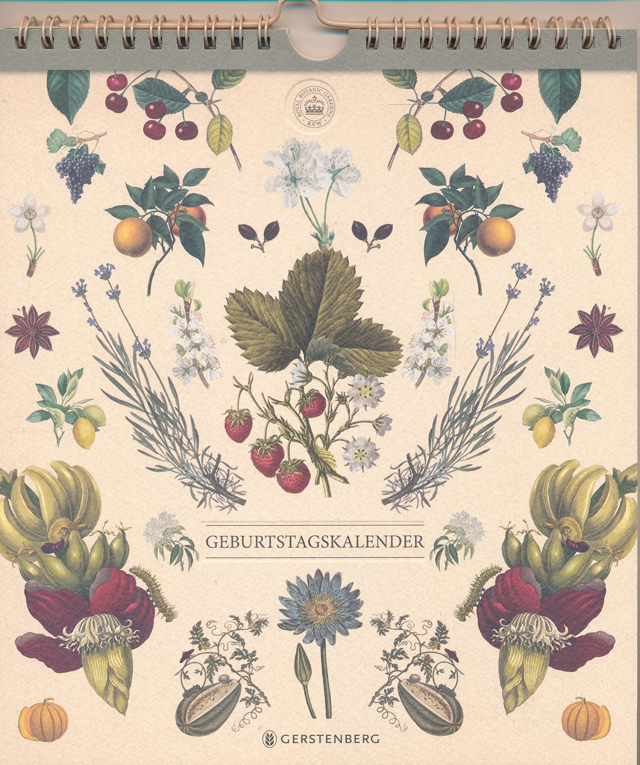Kew Gardens - Geburtstagskalender: Immerwährender Eintragkalender mit 16 Blatt Leisure, Home & Garden