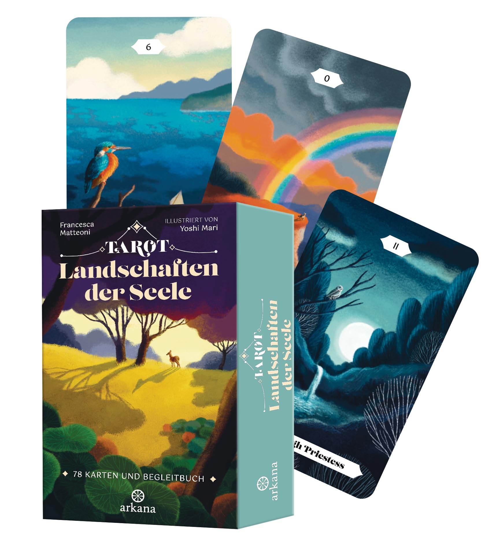 Tarot Landschaften der Seele: 78 Karten und Begleitbuch Film, Art & Culture