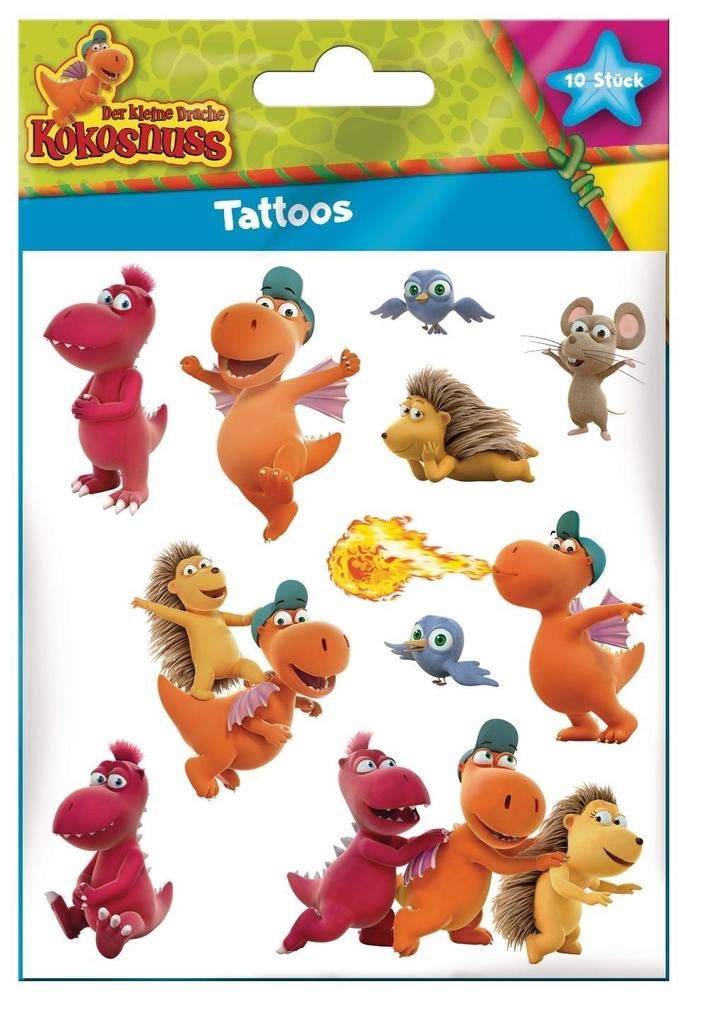 Product Image: Der kleine Drache Kokosnuss - Tattoos