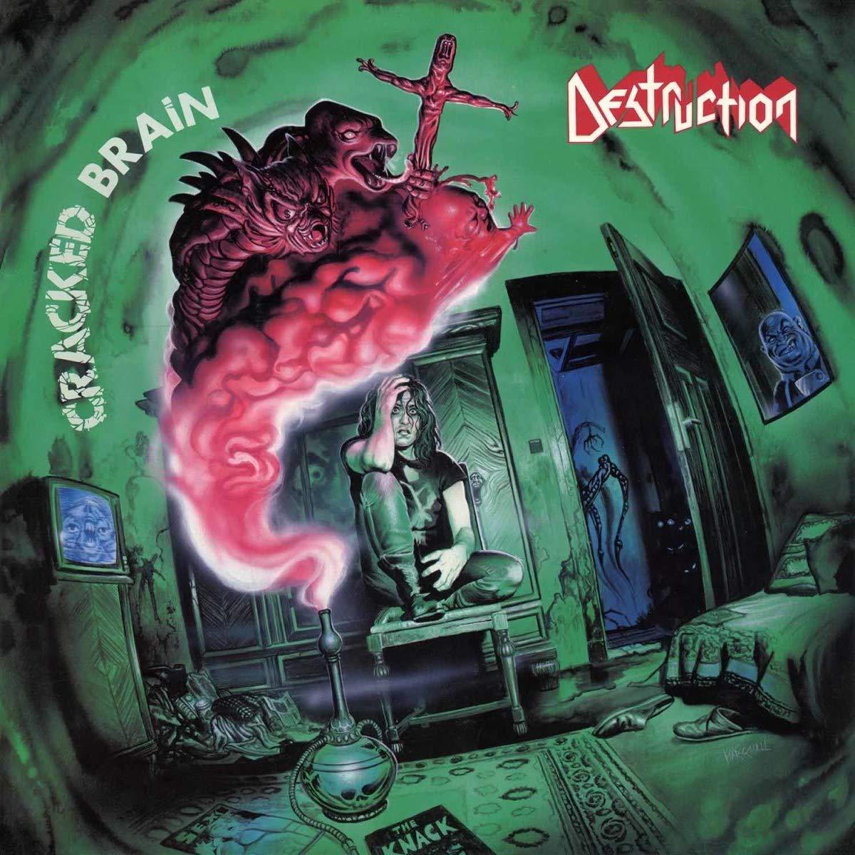 Cracked Brain (Lp/Green Vinyl/Poster) Metal & Hardrock